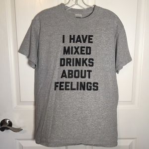 ❤️‍🔥BOGO FREE Funny Graphic Drinking Party Gildan Gray Short Sleeve Tee